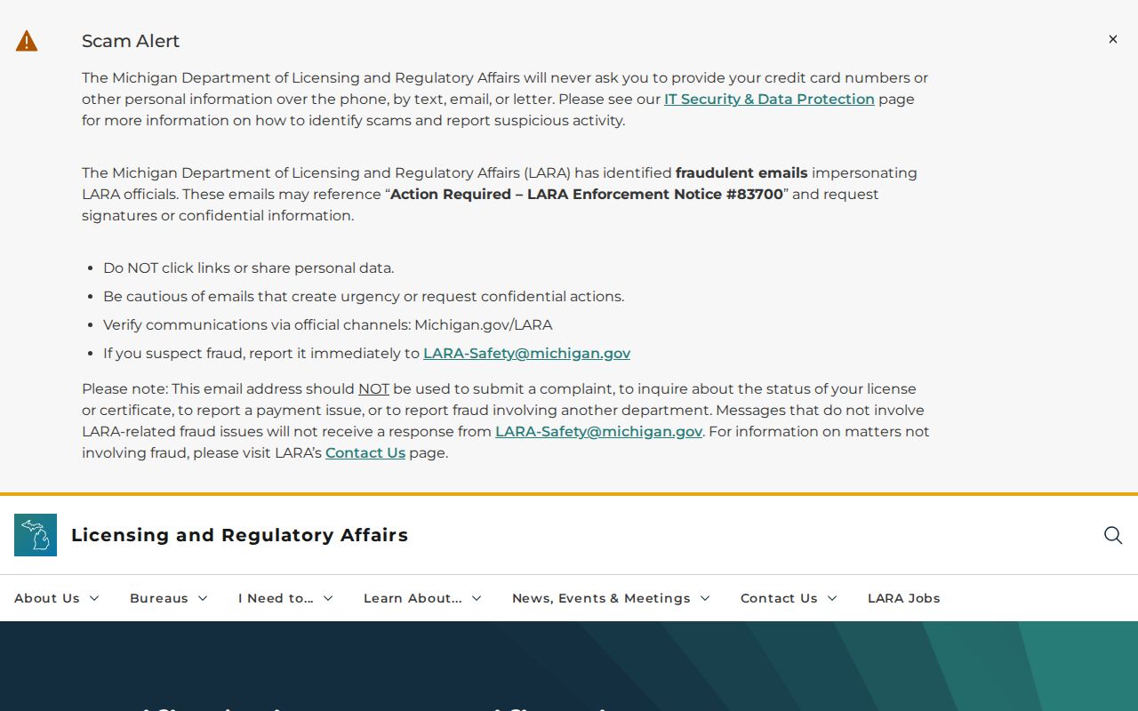 Lansing residents directory Michigan professional license verification
